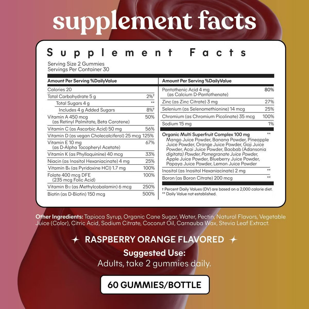 Lemme Multi Women's Daily Gummies - 60ct