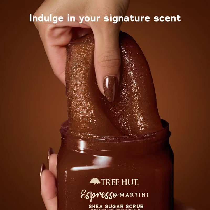 Tree Hut Espresso Martini Shea Sugar Body Scrub - 18oz
