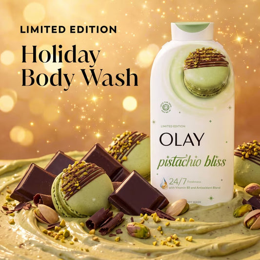 Olay Pistachio Bliss Body Wash Limited Edition, 22 fl oz