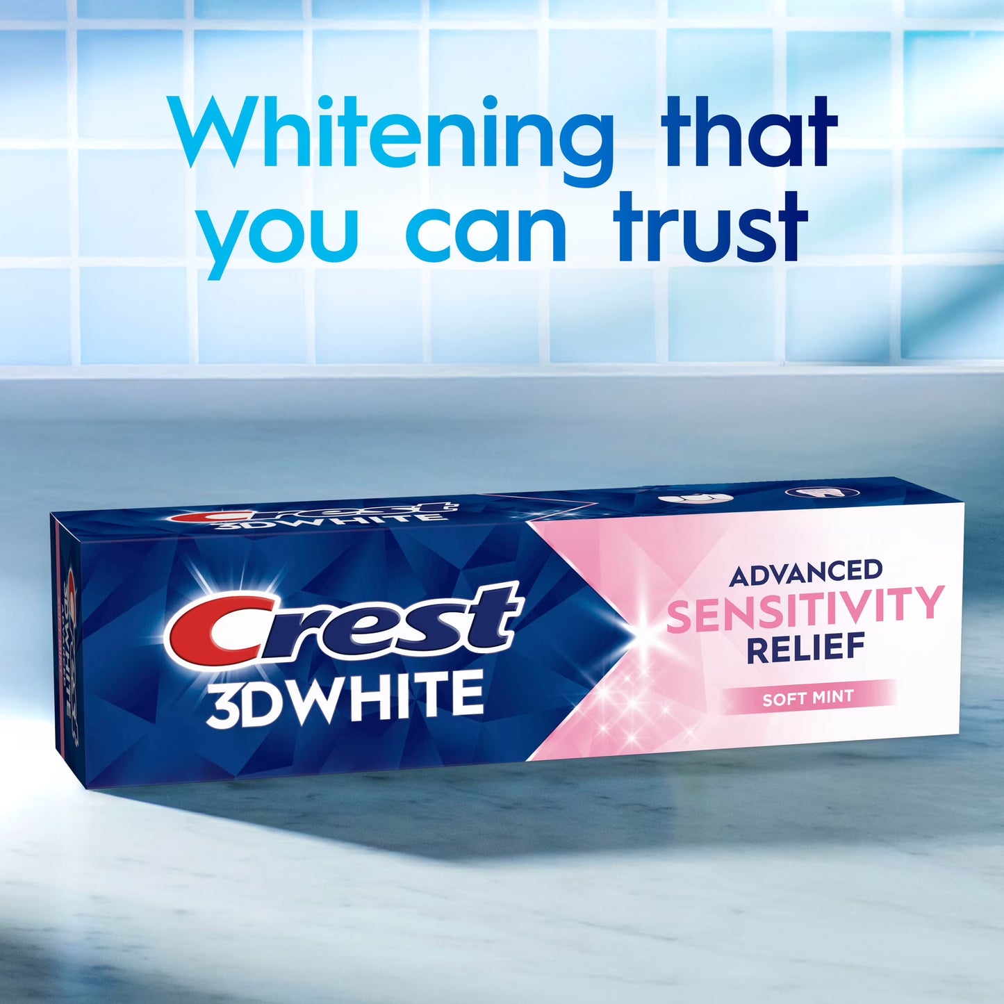 Crest 3DWhite Advanced Sensitivity Relief, 3.3 oz