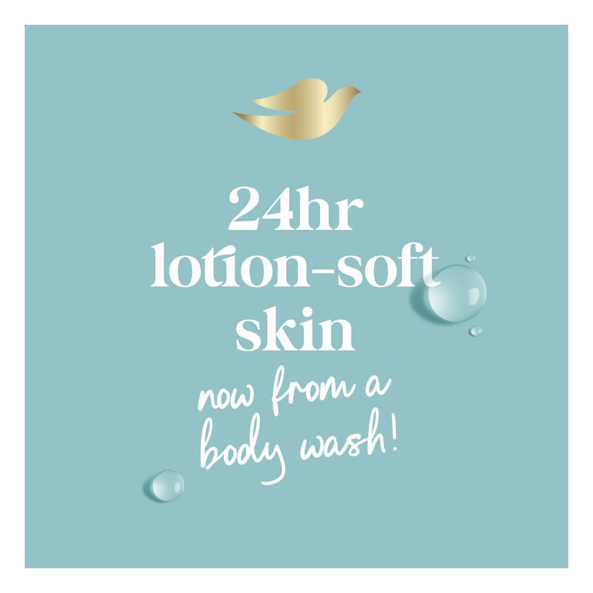 Dove Sensitive Skin Body Wash Gentle Hypoallergenic Formula 24hr Lotion-Soft Skin - 20 fl oz