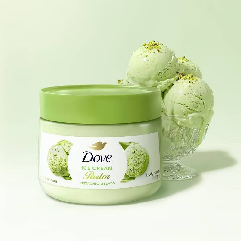Dove Beauty Body Scrub - Pistachio Gelato - 15oz