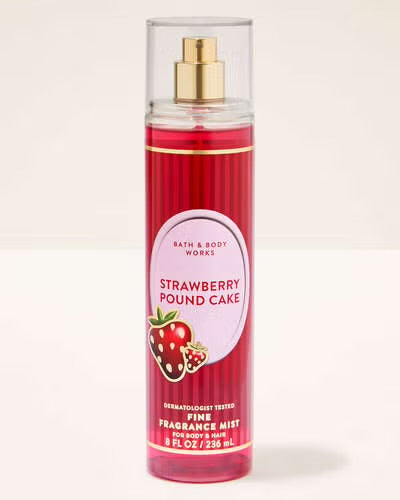 Strawberry Pound Cake
Fine Fragrance Mist