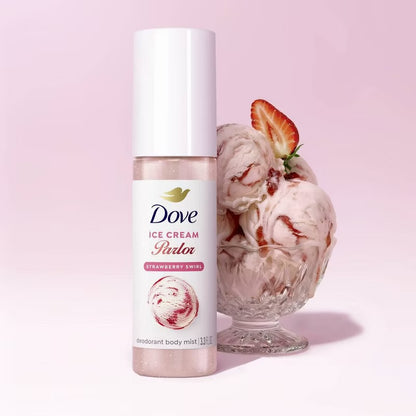 Dove Beauty Ice Cream Parlor Body Mist - Strawberry - 3.3oz
