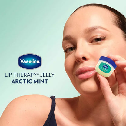Vaseline Lip Therapy Mini Lip Balm - Arctic Mint - Travel Size - 0.25oz: Hydrating, Clear, Balm Form