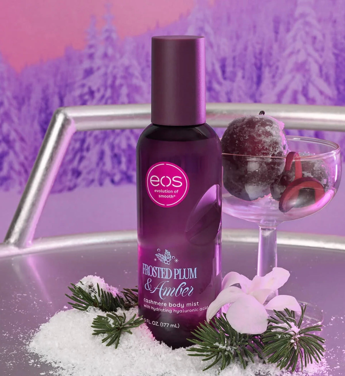 Frosted Plum & Amber