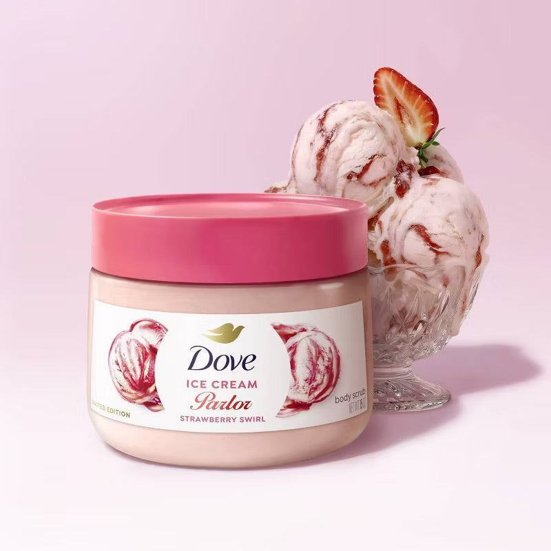 Dove Beauty Body Scrub - Strawberry Swirl - 20oz