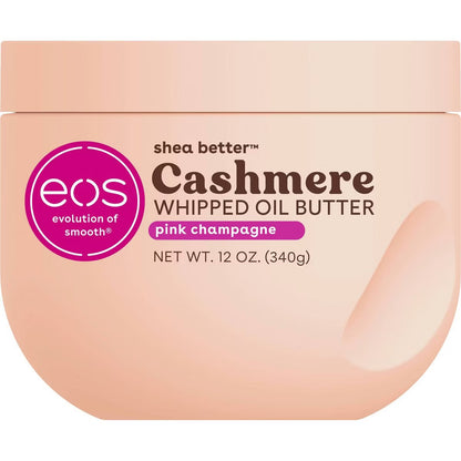eos Cashmere Whipped Oil Body Butter - Pink Champagne - 12oz