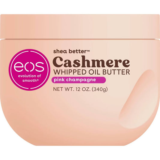 eos Cashmere Whipped Oil Body Butter - Pink Champagne - 12oz