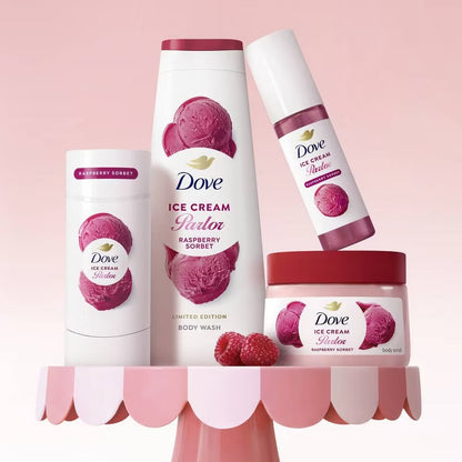 Dove Beauty Ice Cream Parlor Body Mist - Raspberry Sorbet - 3.3oz