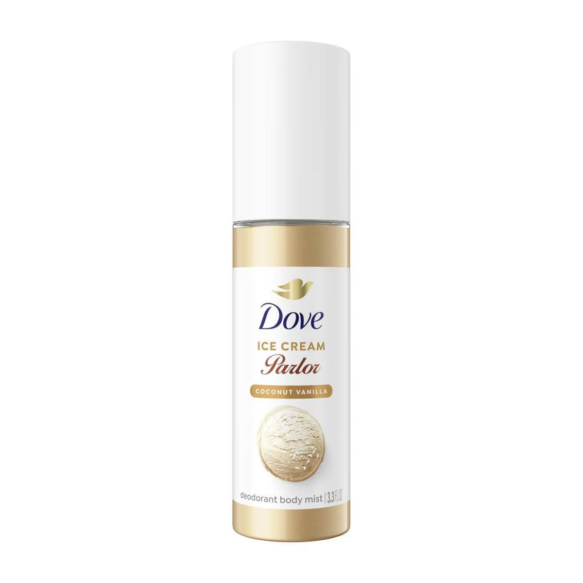 Dove Beauty Ice Cream Parlor Body Mist - Coconut Vanilla - 3.3oz