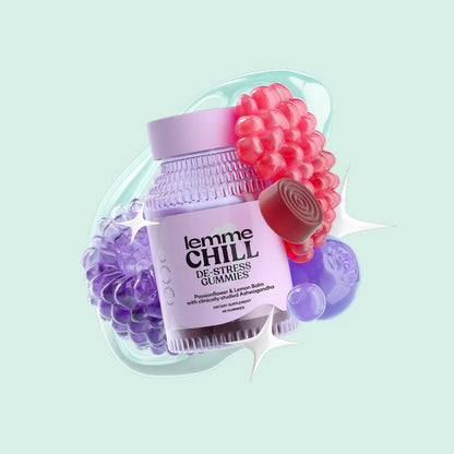 Lemme Chill De-Stress Ashwagandha Vegan Gummies - 60ct