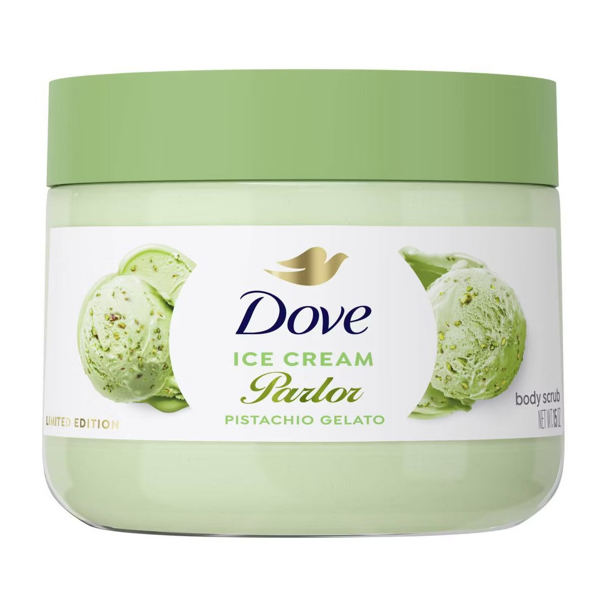 Dove Beauty Body Scrub - Pistachio Gelato - 15oz