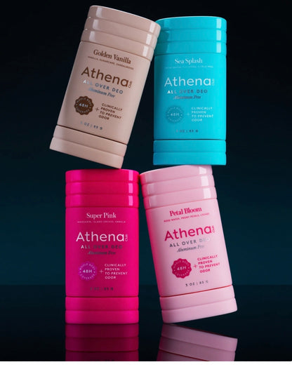 All Over Deo 48H Odor Protection • Use Anywhere • Fine Fragrance • Clinically Proven