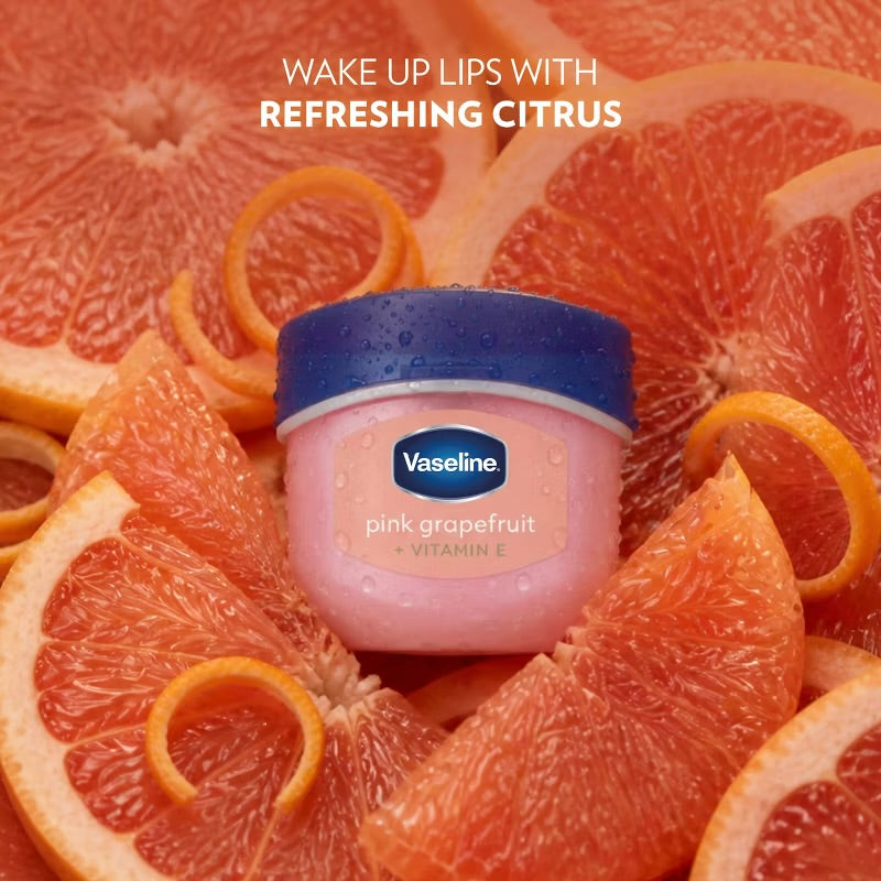 Vaseline Lip Therapy Mini Lip Balm - Pink Grapefruit - Travel size - 0.25oz: Moisturizing, Hydrating, Nourishing