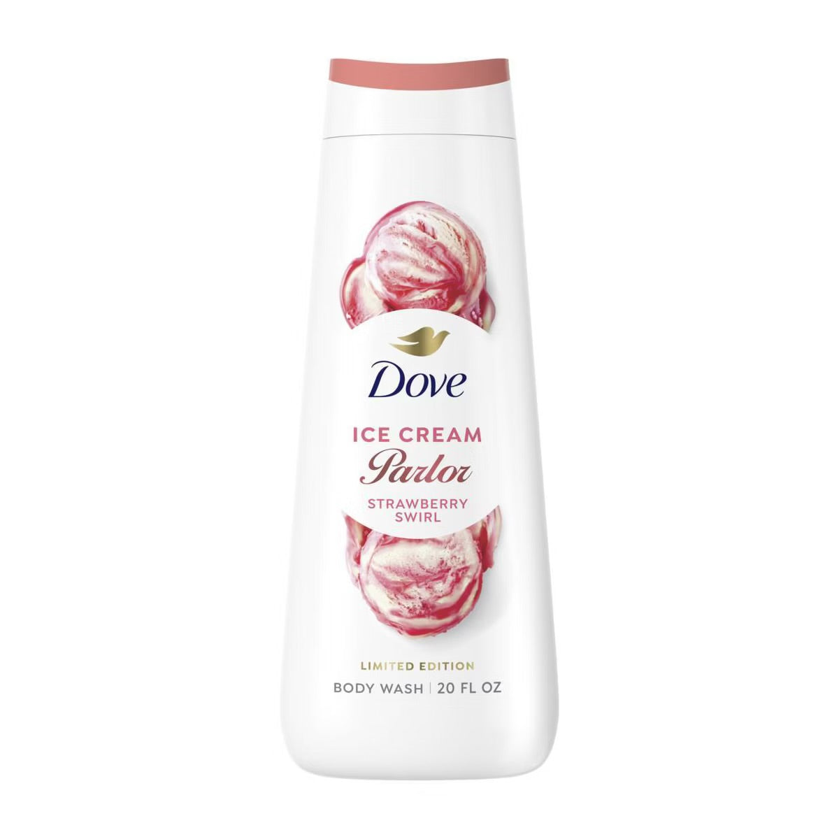 Dove Beauty Ice Cream Parlor Body Wash - Strawberry Swirl - 20 fl oz