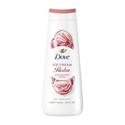 Dove Beauty Ice Cream Parlor Body Wash - Strawberry Swirl - 20 fl oz