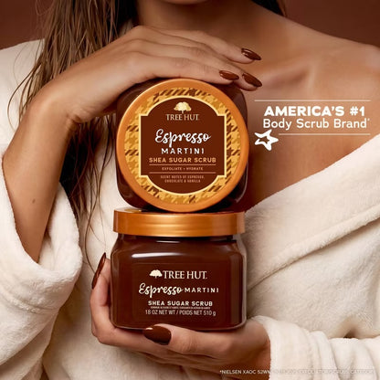 Tree Hut Espresso Martini Shea Sugar Body Scrub - 18oz