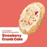 Dove Crumbl Limited Edition Beauty Bar Strawberry Crumb Cake, 15 oz 4 Bars