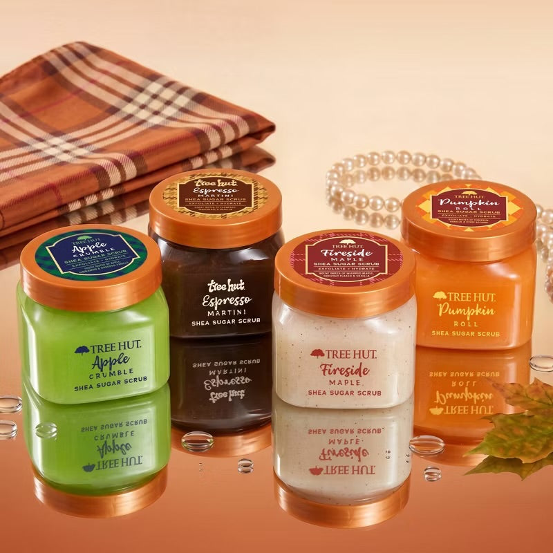 Tree Hut Pumpkin Roll Mini Shea Sugar Body Scrub - 3.4oz