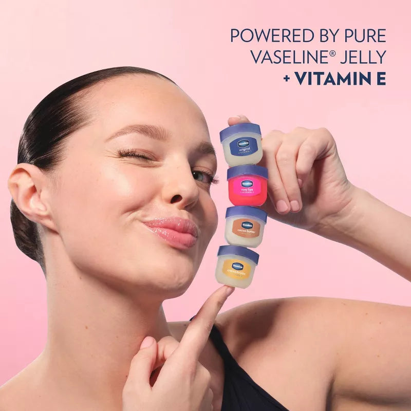Vaseline Lip Therapy Mini Lip Balm - Arctic Mint - Travel Size - 0.25oz: Hydrating, Clear, Balm Form
