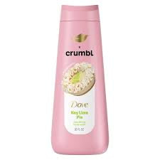 Dove Crumbl Limited Edition Body Wash Key Lime Pie, 20 fl oz