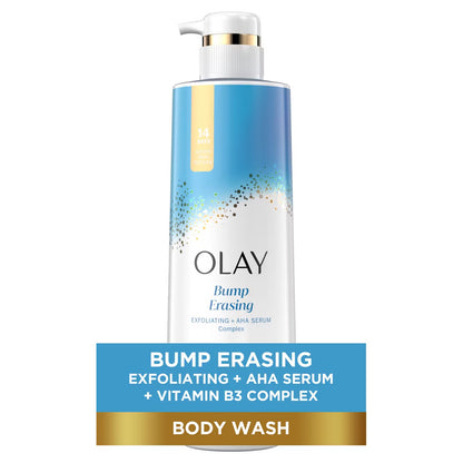 Olay Premium Bump Erasing Exfoliating Body Wash with AHA Serum Complex - 20 fl oz