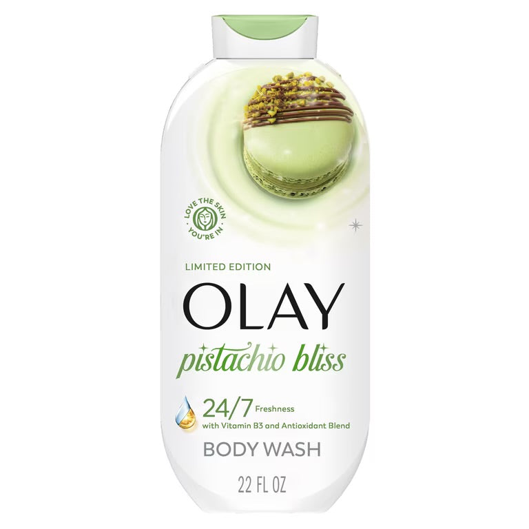 Olay Pistachio Bliss Body Wash Limited Edition, 22 fl oz