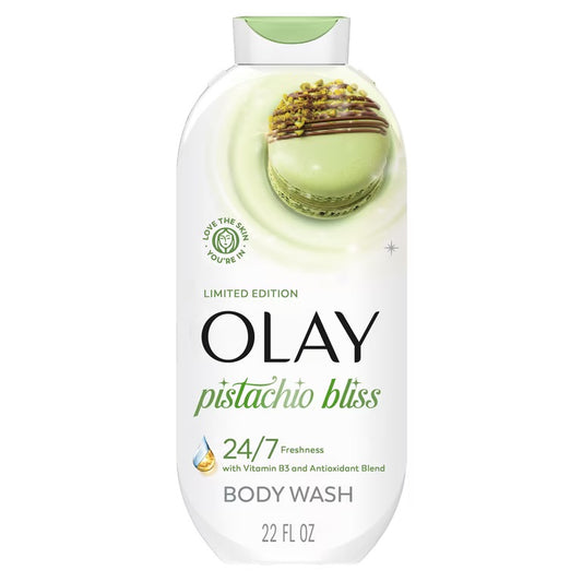 Olay Pistachio Bliss Body Wash Limited Edition, 22 fl oz