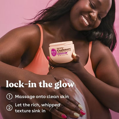 eos Cashmere Whipped Oil Body Butter - Pink Champagne - 12oz