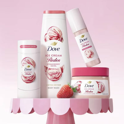 Dove Beauty Ice Cream Parlor Body Wash - Strawberry Swirl - 20 fl oz