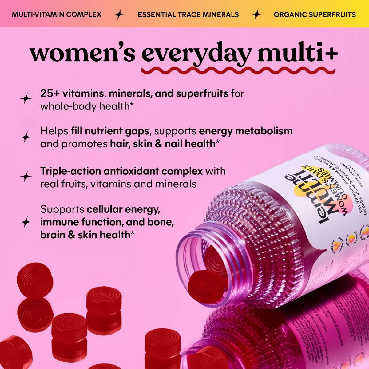 Lemme Multi Women's Daily Gummies - 60ct