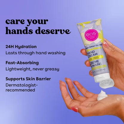 eos Shea Better Ultra Derm Hand Cream - Vanilla Cashmere - 2.5 fl oz: Paraben-Free, Phthalate-Free, For Dry Skin, Squeeze Bottle
