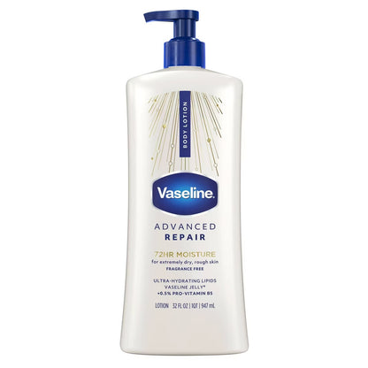 Vaseline Intensive Care Moisturizing Advance Repair Body Lotion - Unscented - 32 fl oz: For Whole Body, Sensitive Skin, Pump Bottle