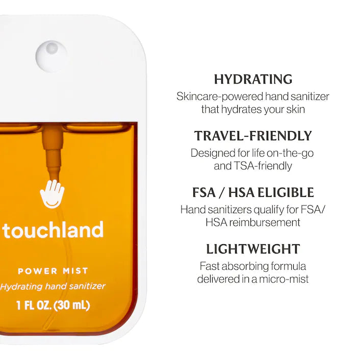 Touchland 
Power Mist Hydrating Hand Sanitizer