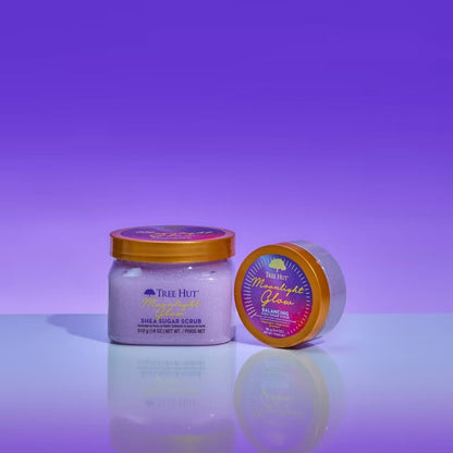 Tree Hut Moonlight Glow Exclusive Mini Shea Sugar Body Scrub - 3.4oz: Paraben-Free, Sulfate-Free, Vegan, For Normal & Combination Skin