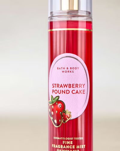 Strawberry Pound Cake
Fine Fragrance Mist