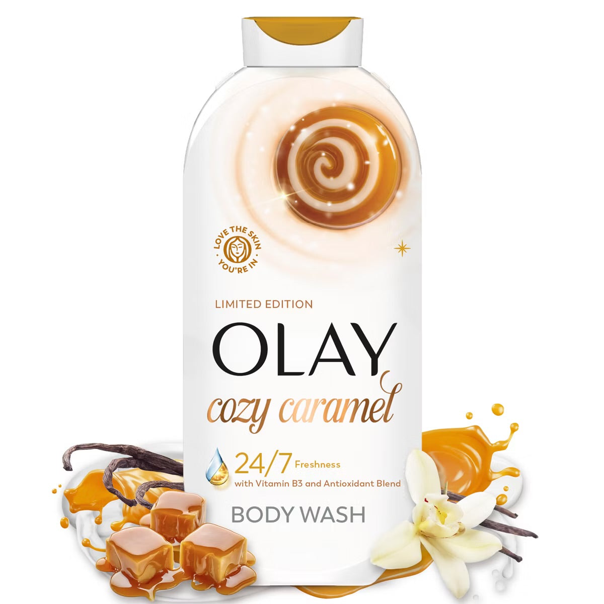 Olay SBM Body Wash - Cozy Caramel - 22 fl oz