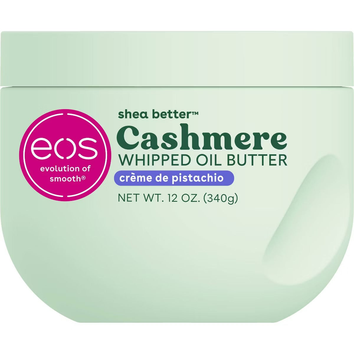 eos Cashmere Whipped Oil Body Butter - Pistachio - 12oz