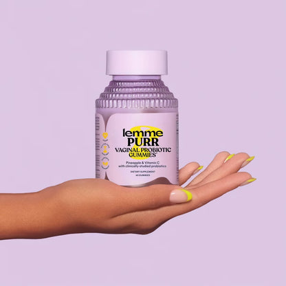 Lemme Purr Vaginal Probiotic Vegan Gummies - 60ct