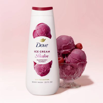 Dove Beauty Ice Cream Parlor Body Wash - Raspberry Sorbet - 20oz