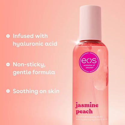 eos Cashmere Body Mist - Jasmine Peach - 6 fl oz