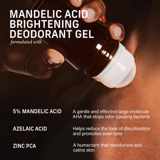 CYKLAR  Bergamot Bond Mandelic Acid Brightening Deodorant Gel with 48-Hour Odor Protection