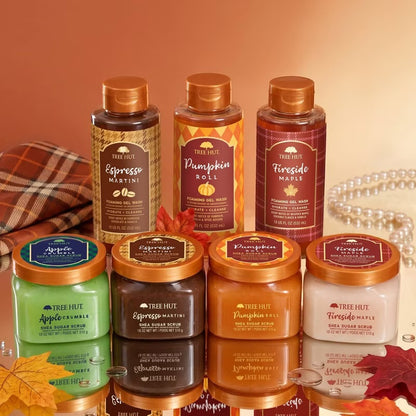 Tree Hut Pumpkin Roll Shea Sugar Body Scrub - 18oz
