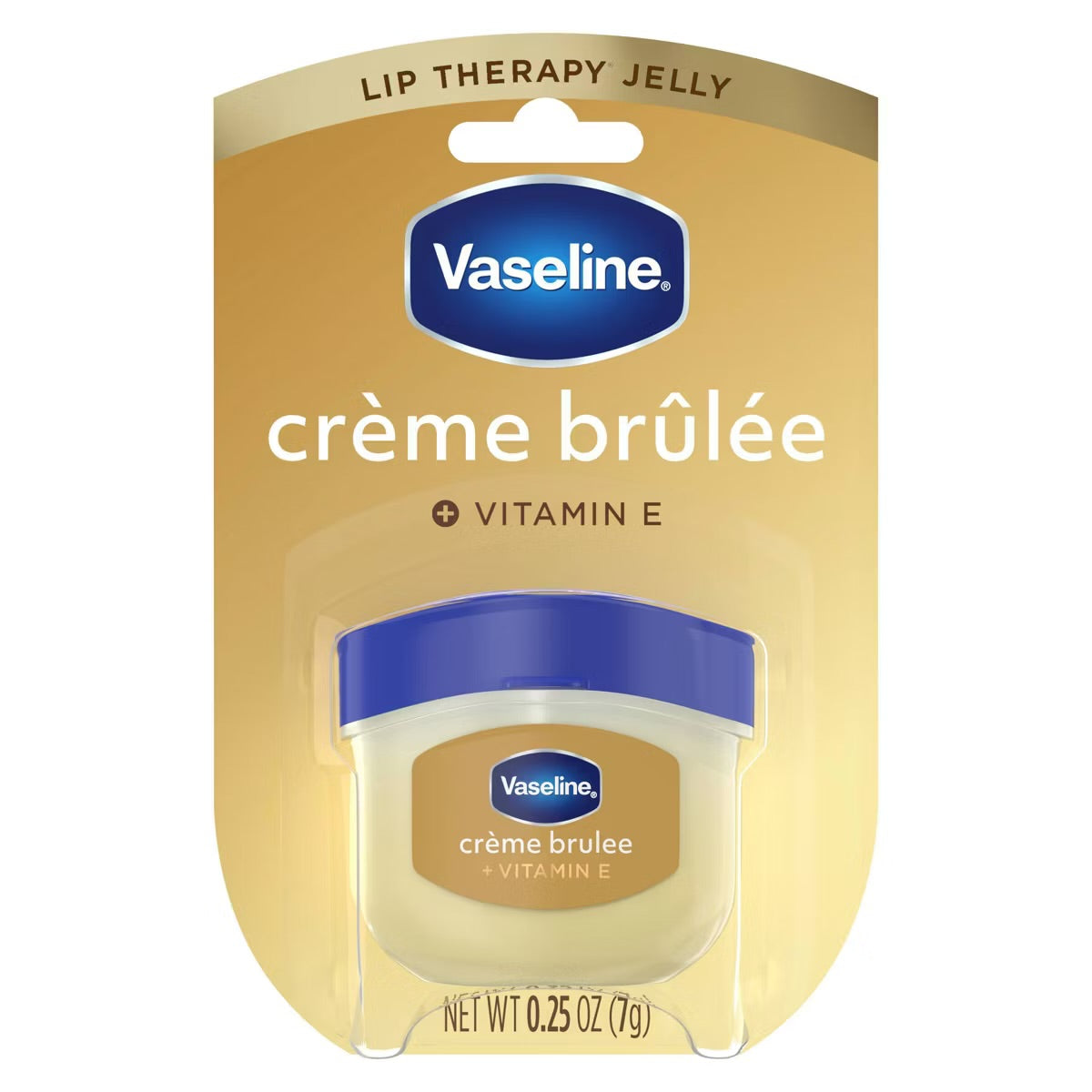 Vaseline Creme Brulee Cutie Lip Balm - .25oz