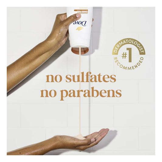 Dove Pamper Body Wash - Shea Butter & Vanilla 24hr Lotion-Soft Skin - 20 fl oz: Paraben-Free, Vegan, Normal, Dry Skin