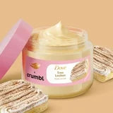 Dove Crumbl Limited Edition Body Scrub Tres Leches, 15 oz