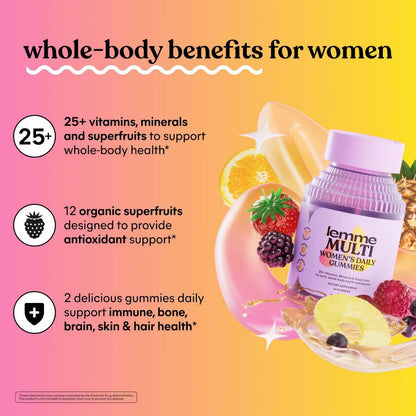 Lemme Multi Women's Daily Gummies - 60ct
