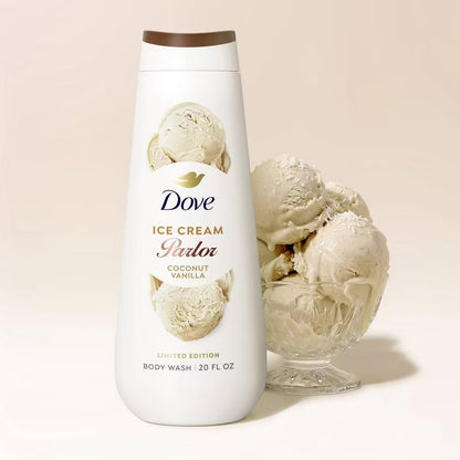 Dove Beauty Ice Cream Parlor Body Wash - Coconut Vanilla - 20 fl oz