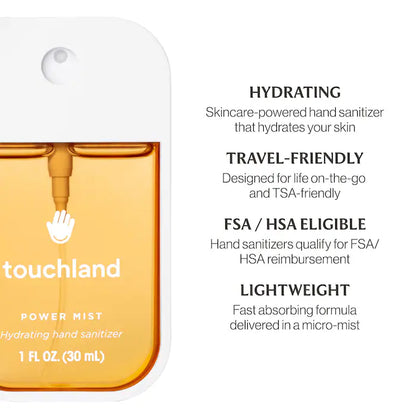 Touchland 
Power Mist Hydrating Hand Sanitizer
